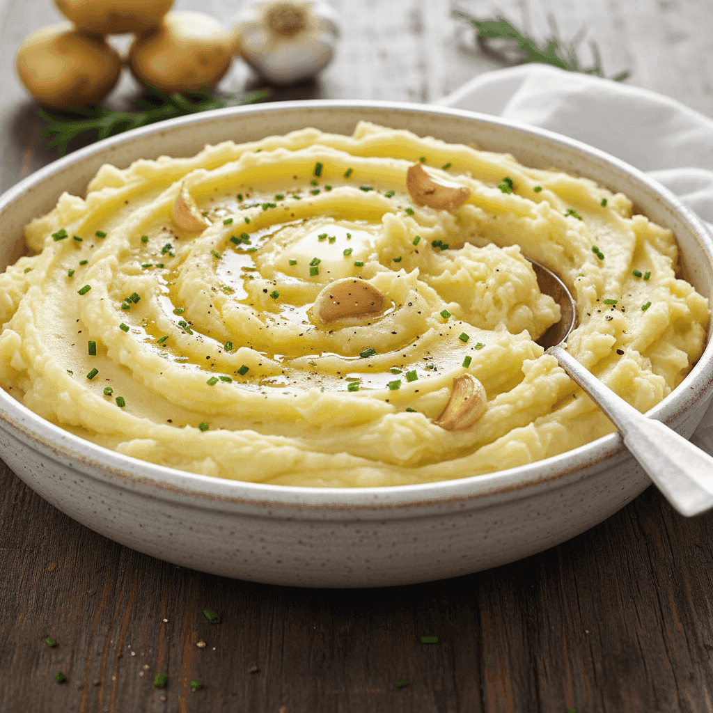 Creamy Garlic Mashed Potatoes for Beginners